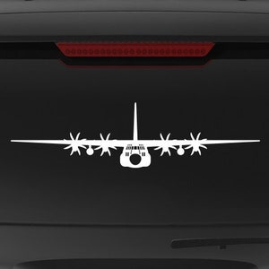 C-130H Decal - 8 Blade - C130H Decal / C130 Vinyl Decal / C130 Decal / C130H Sticker / C130 Sticker / C130 Vinyl / C130H Decal
