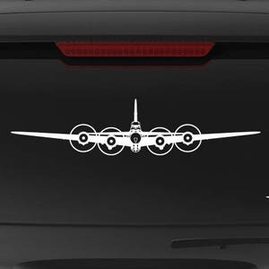 B-17 Flying Fortress [Front Spinning] B-17 Decal, B17 Decal, B-17 Flying Fortress Decal, B-17 Gift, WW2 B-17, Boeing B-17 Decal, Warbirds