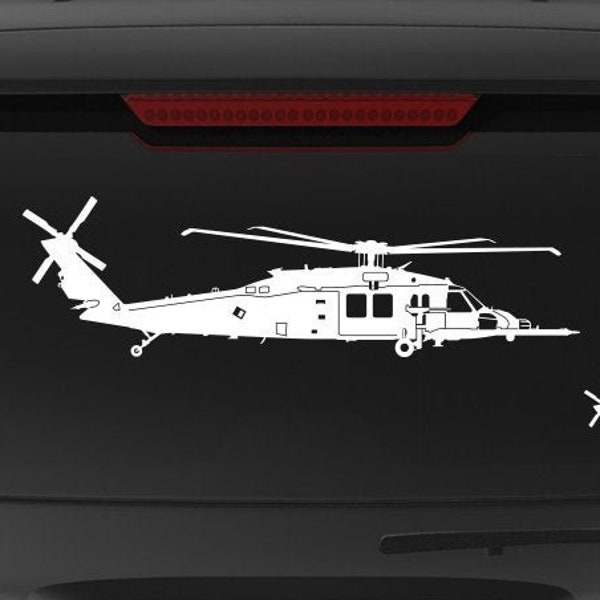 HH-60W Jolly Green II [Side 1] HH60W Pave Hawk CRH, Vinyl Decal Sticker, Csar Search Rescue, Sikorsky Combat Rescue Helicopter