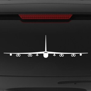B-52D Decal [Front Bombs] B52D Stratofortress BUFF Decal, B-52 Sticker, Buff Decal, Vinyl Decal Sticker, Boeing B-52 Stratofortress, Bomber
