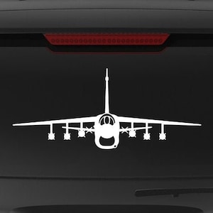 A-7E Corsair II [Front Max Load] A7 Decal, A-7E Vinyl Decal Sticker, A7, A7E ltv, A7 Corsair II Decal, fegraphics, A-7D A7D, SLUF