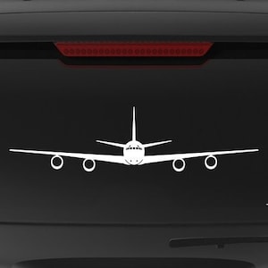 DC-8 Super 70 [Front] DC8 Decal, DC8 Sticker, DC-8 Sticker, McDonnell Douglas Decal, Douglas DC-8 Vinyl Decal