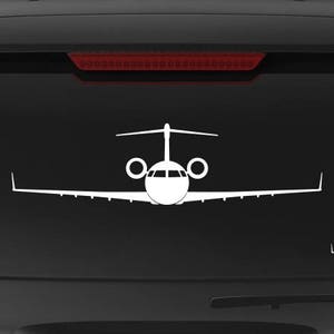 Bombardier CRJ [Front] CRJ Decal, CRJ Sticker, Vinyl Decal, Vinyl Sticker