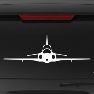 T-45 Goshawk [Front] T45 Goshawk Decal, Navy Decal, Airplane Decal, T-45 Goshawk Decal, T45 Sticker, T-45C Goshawk Decal