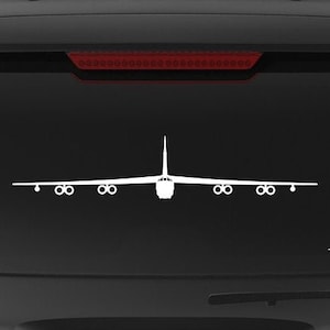 B-52 Decal [Front Clean] B52 Stratofortress &quot;BUFF&quot; Decal, B-52 Sticker, Buff Decal, Vinyl Decal Sticker, Boeing B-52 Stratofortress, Bomber