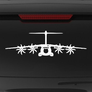 Airbus A400M [Front] A400M Decal, Airbus A400M A400M, Vinyl Decal Sticker, Airbus Gift, Airplane, Aircraft, Airline, Jet, fegraphics, A-400