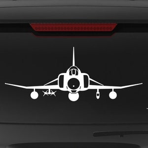 RF-4C Phantom II [Front Ext Tanks] RF4C Decal, F-4C Vinyl Decal, F-4C Sticker, Photo Phantom ii, Gift, usaf pilot, F-4 Phantom ii