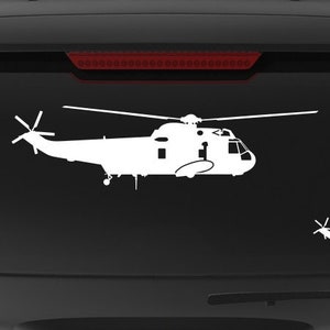 SH-3 Sea King [Right Side Clean] SH3 Decal, Seaking Sticker,  S-61 SH3A, H-3 US Navy, Helicopter Gift, Vinyl Decal Sticker, Rescue
