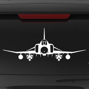 F-4E Phantom II [Front Loaded] F4E Decal, F-4E Vinyl Decal, F-4E Sticker, Phantom ii, Gift, USAF Pilot, F-4 Phantom II, fegraphics