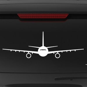 Airbus A300-600 [Front] A300 Decal, Vinyl Decal, A300-600, Airbus A300R, FedEx UPS Freighter Sticker