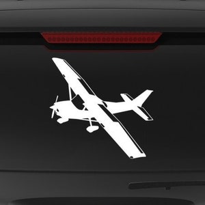 Cessna 172 [Angle 1] Cessna 172 Decal, Cessna 172 Sticker, Cessna Decal, Cessna Sticker, Cessna 172 Skyhawk, T-41 Mescalero