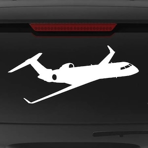 Bombardier CRJ - Angle 1 - Vinyl Decal / Sticker