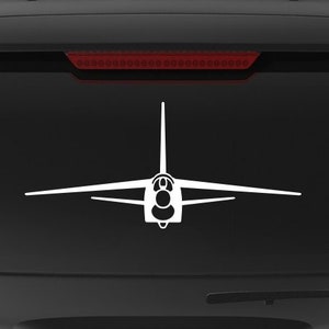 RF-8 Crusader [Front] RF8 Decal, F-8 Sticker, F8 Sticker, F8U Crusader, Vought F-8 Decal, Vought F-8 Crusader, RF-8 Crusader Decal
