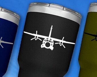 C-27A Spartan [CUP Decal Front] Aeritalia G222, Alenia C27A Spartan, Vinyl Decal Sticker, C27J, G.222, G-222, fegraphics Nate