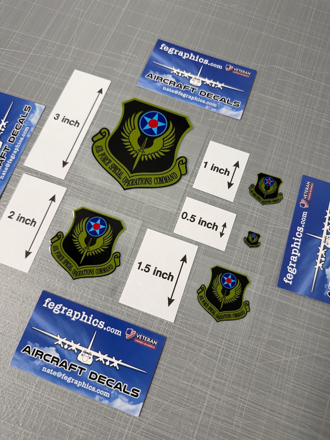 AFSOC Command Decal (subdued) | Air Force Special Operations Command ...