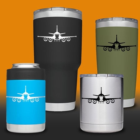 RC-135U [Cup Decal] RC-135U Decal, RC135 Decal, RC135 Combat Sent, RC135U Combat Sent, RC135 Sticker, Combat Sent Decal, Boeing RC135 Decal