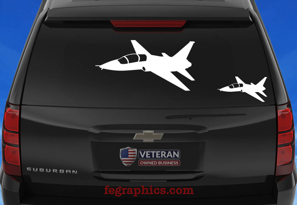 T-38 Talon [angle 1] T38 Talon Decal, T-38 Talon Sticker, Northrop T-38 ...