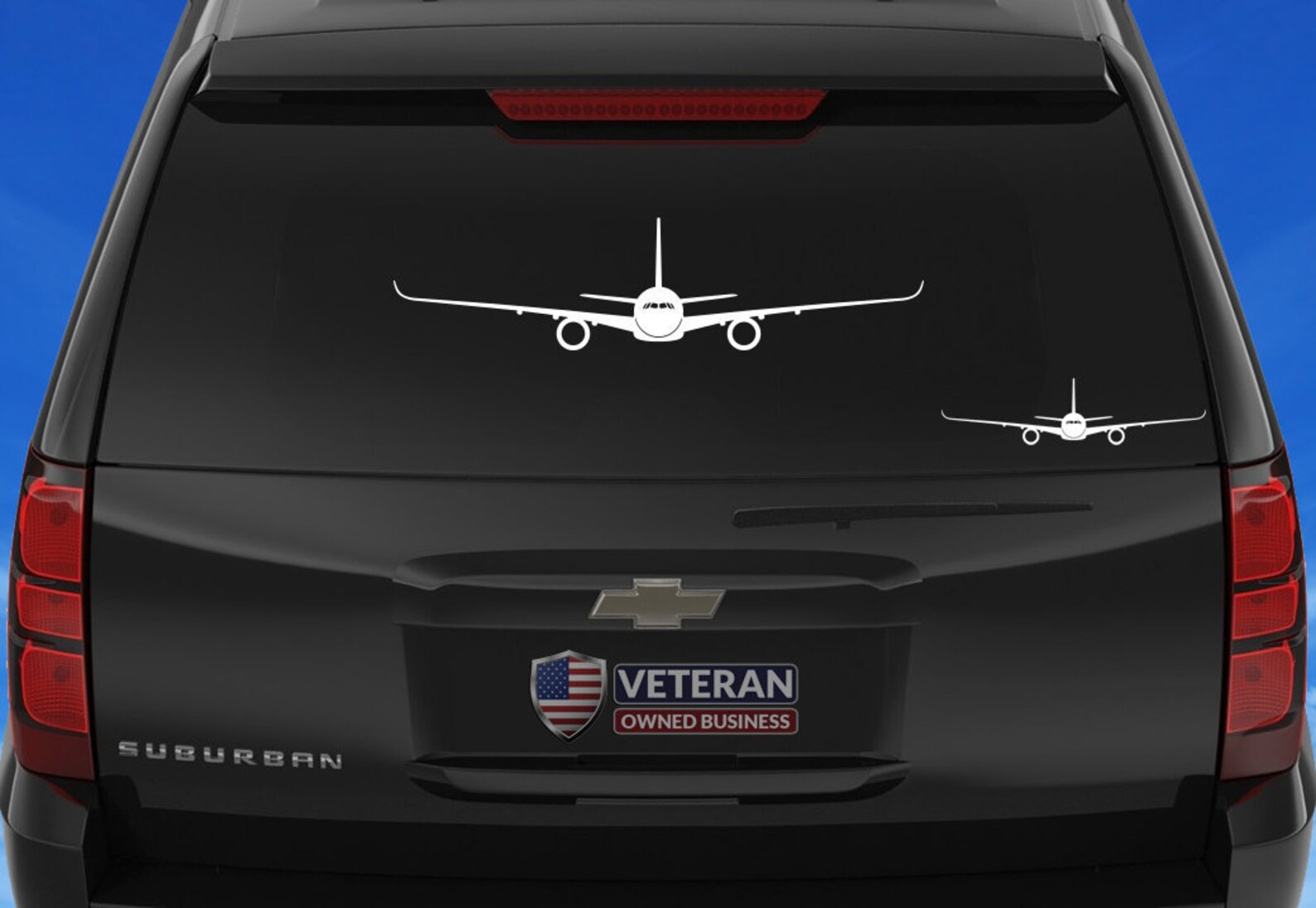 Airbus A350 Decal [front] A350 Vinyl Decal, A350 Vinyl Sticker, Airbus ...