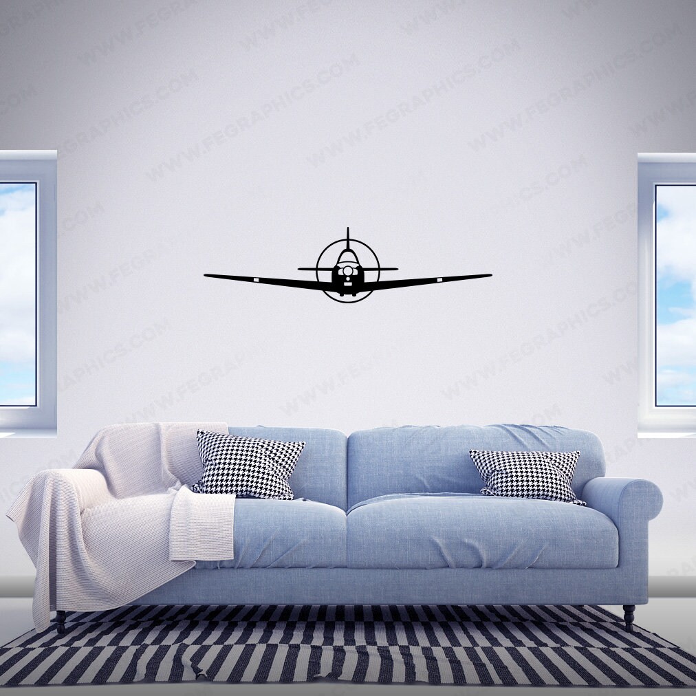 T-34B Mentor [front] T34B Mentor Decal, Navy Decal, Airplane Decal, T ...
