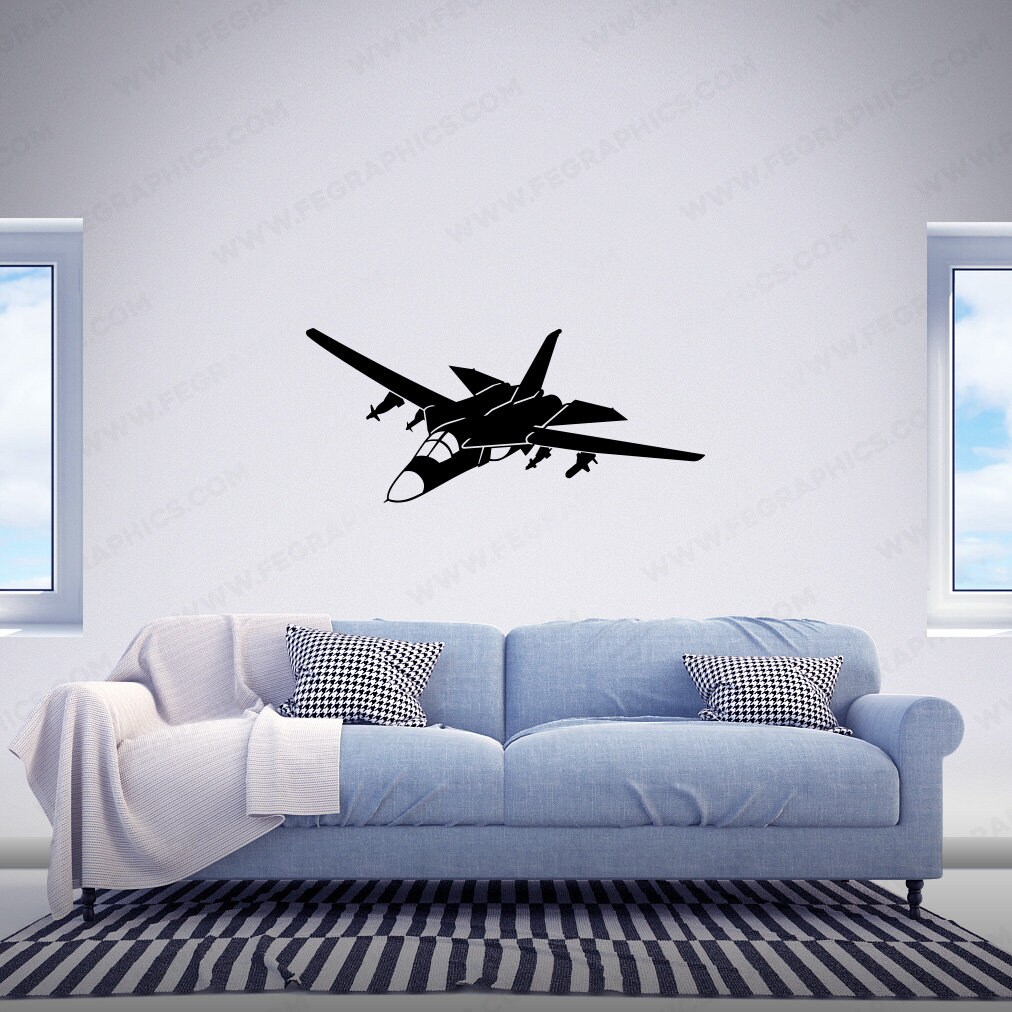 F-111 Aardvark Decal [angle 1] F111 Vinyl Decal, Aardvark Decal, F-111 ...