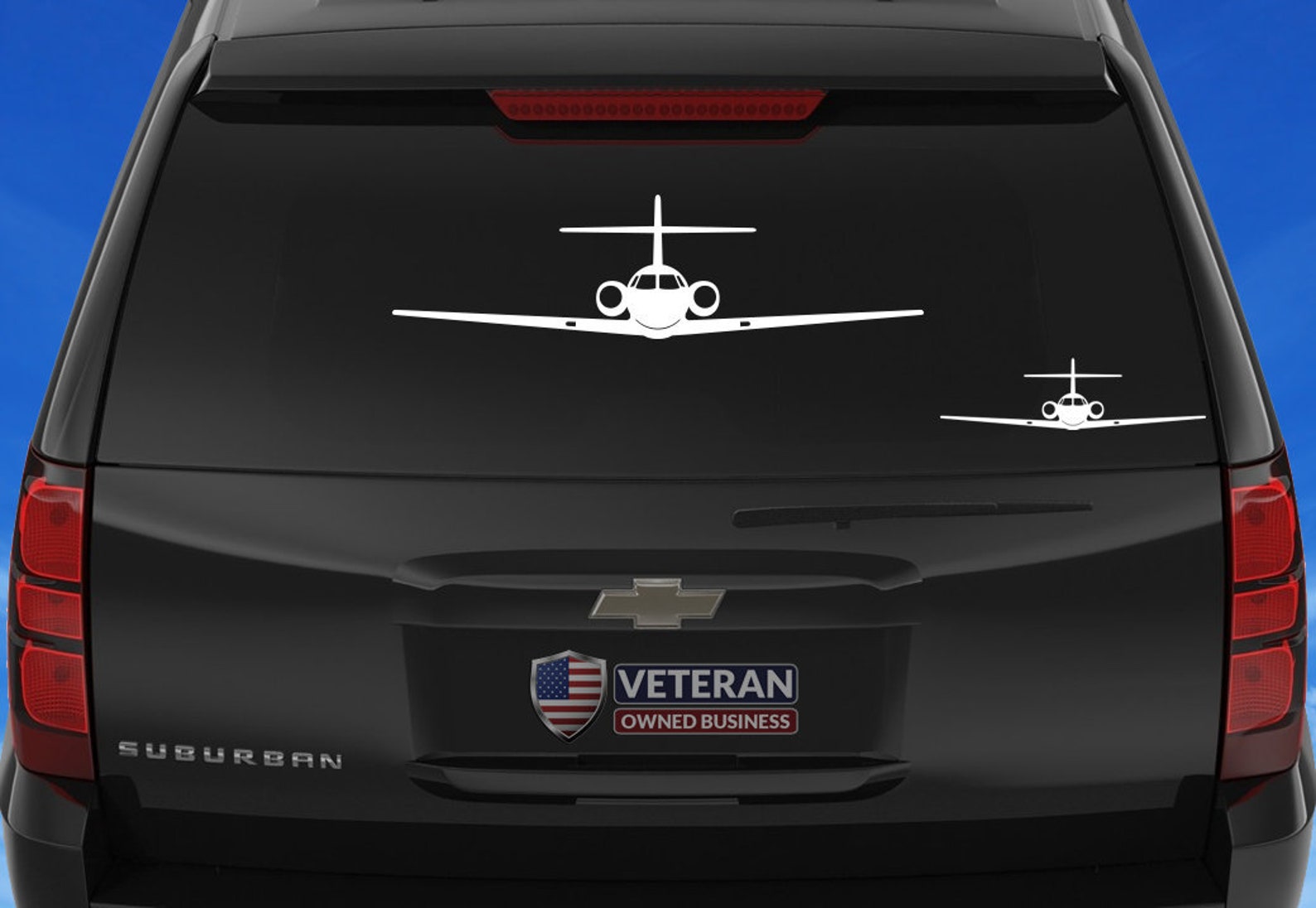Hawker 800 [front] Hawker 800 Decal, Hawker 800 Sticker, HS-125-800 ...