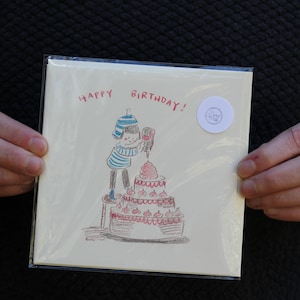 tarjetas de cumpleaños hechas a mano