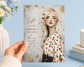 Soft Heart Printable Art Junk Journal, Ephemera, Scrapbook, Collage, Card Making