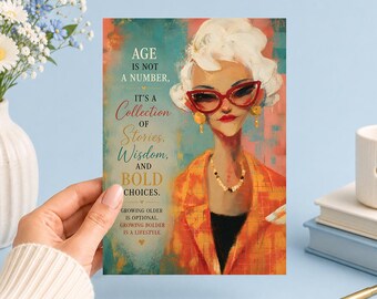 Growing Bolder Printable Art Junk Journal, Ephemera, Scrapbook, Collage, Card Making