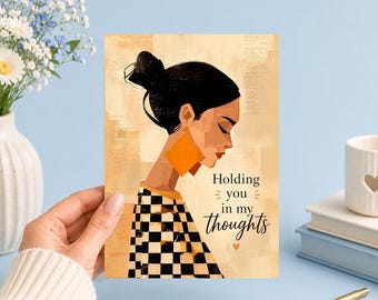 Holding You In My Thoughts Elegant Comfort | Printable 5x7 Art (Digital Download)Junk Journal, Ephemera, Scrapbook, Collage, Card Making