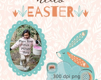 Introducing Hello Easter Scrapbook Starter Page - A charming addition to your scrapbook collections!