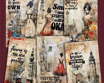 Inspirational Sayings Tags: Sepia Ladies, Flowers, Butterflies