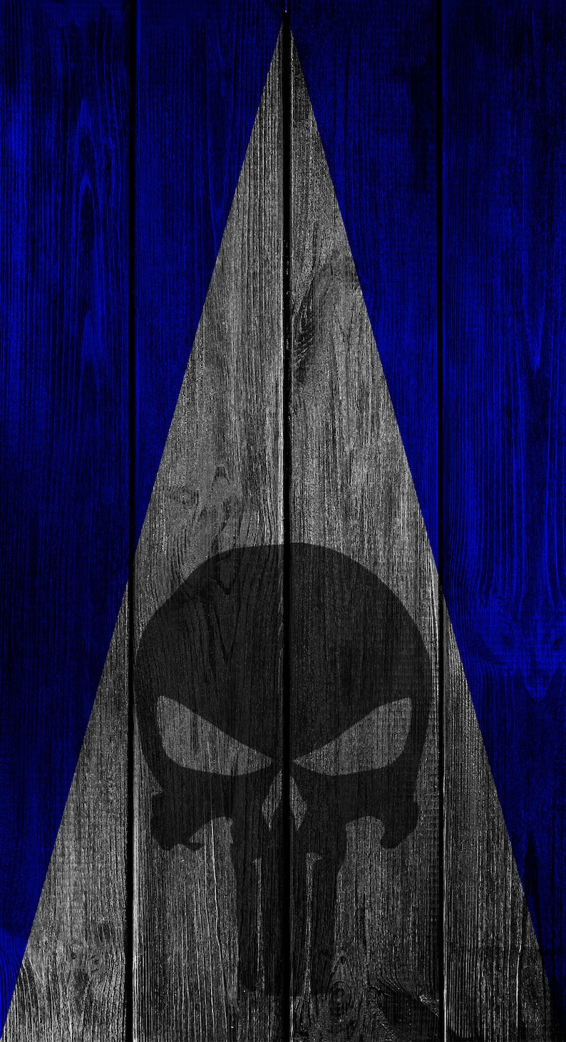 2x Punisher Wood Cornhole Board Bag Toss Wrap Set-Universal Fit patriotic USA