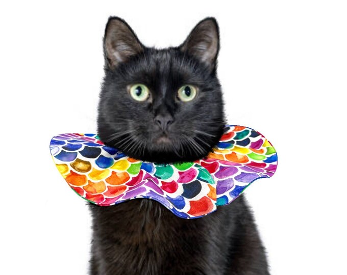 Rainbow Bird Saver Cat Collar, Stop Cats Hunting Collar, Cat Collar to
