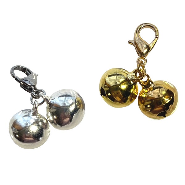 Pet Bells, Pet Collar Jewelry, Cat Collar Bells, Silver Bells, Gold Bells, Bird Safe, Pet Safe