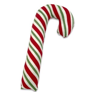 Catnip Candy Cane Toys, Catnip Kickers, Christmas Cat Toys, Gifts for Cat Lover, Stocking Stuffers for Cats red and green stripe