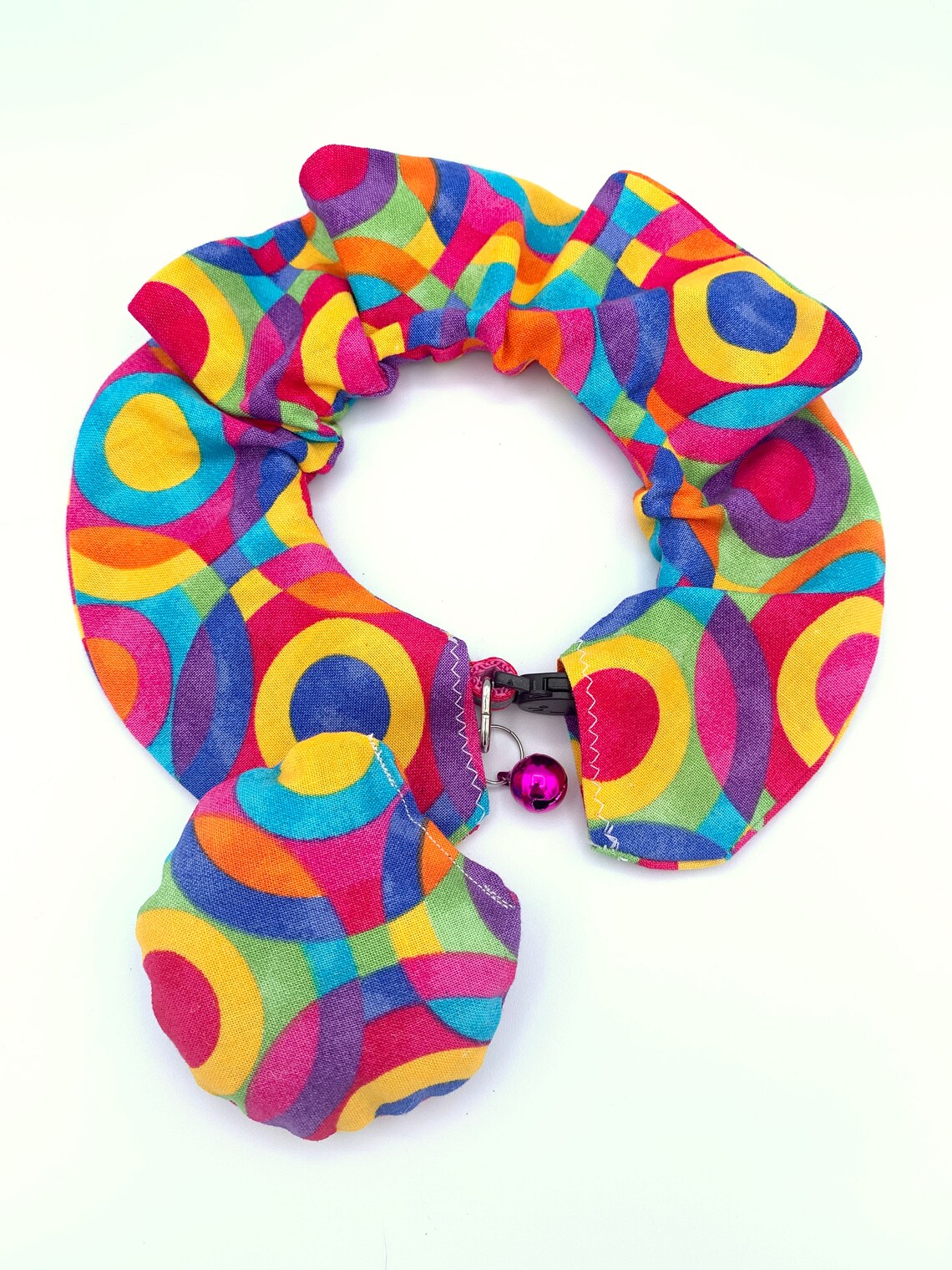 Geometric Rainbow Cat Bird Collar Bird Safe Collar Cover Etsy