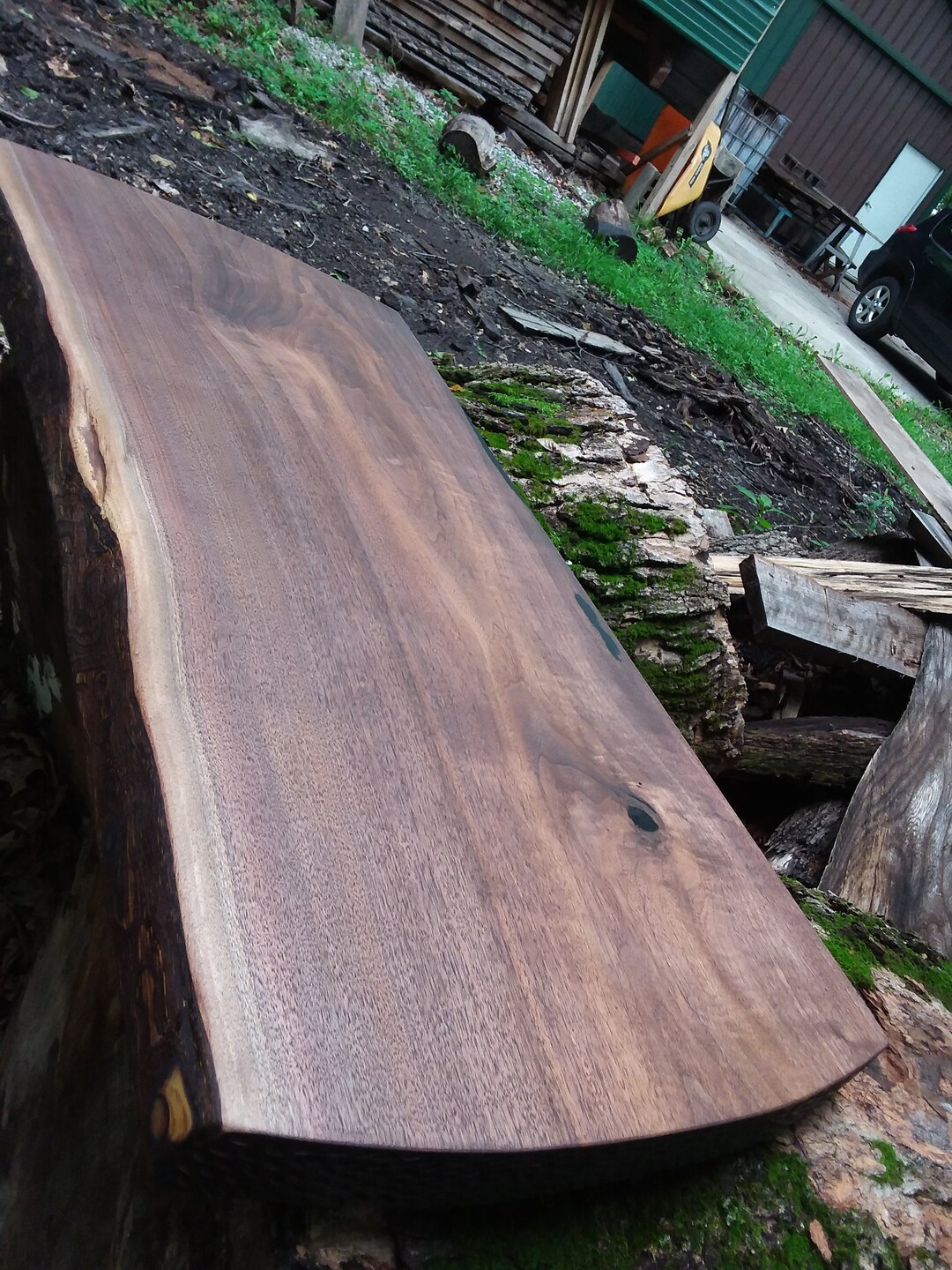 Live Edge Walnut Vanity Top Etsy