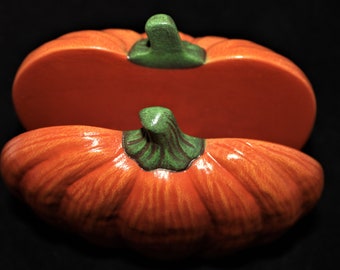 Napkin holder Ceramic Pumpkin/Letter Holder-Mail Holder