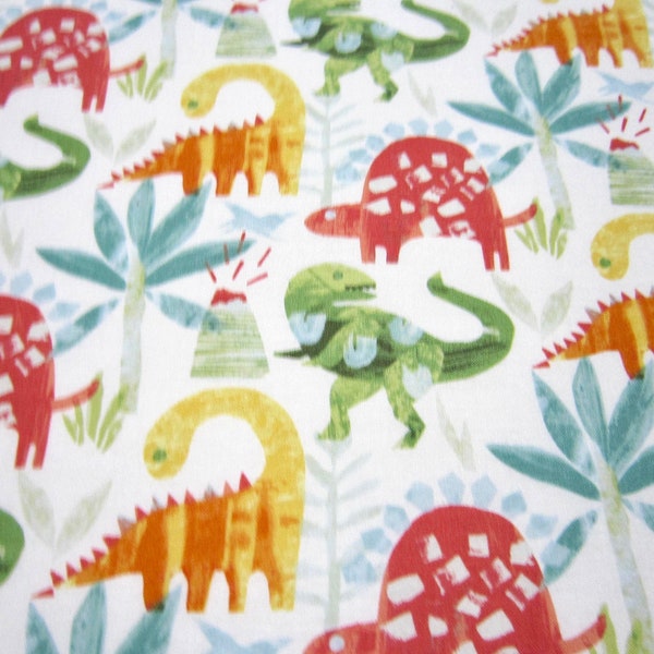 Dinosaur Cotton Fabric Called You Rock Made By Dear Stella Designs