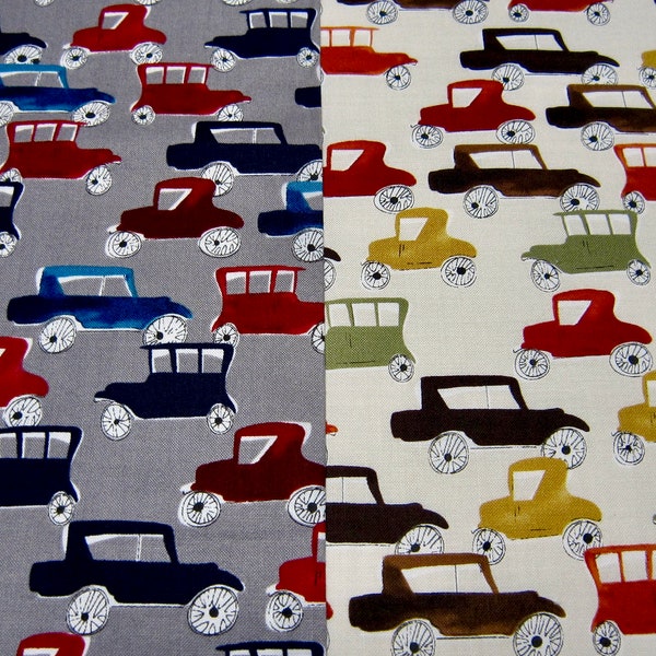 Vintage Car Fabric - Etsy