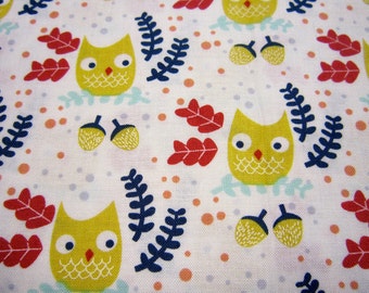 Owl Cotton Fabric by Dear Stella Designs STELLA-WG447