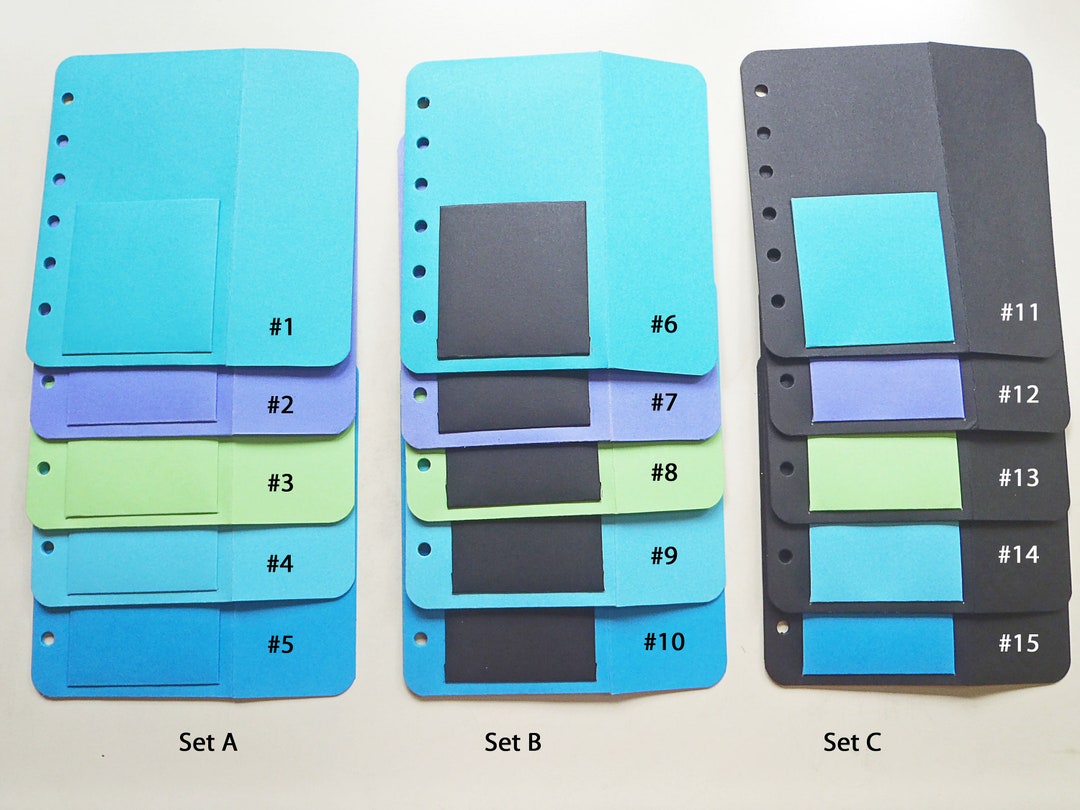 65# Cardstock Insert for A7 Pocket Ringbinder Notebook. Privacy ...