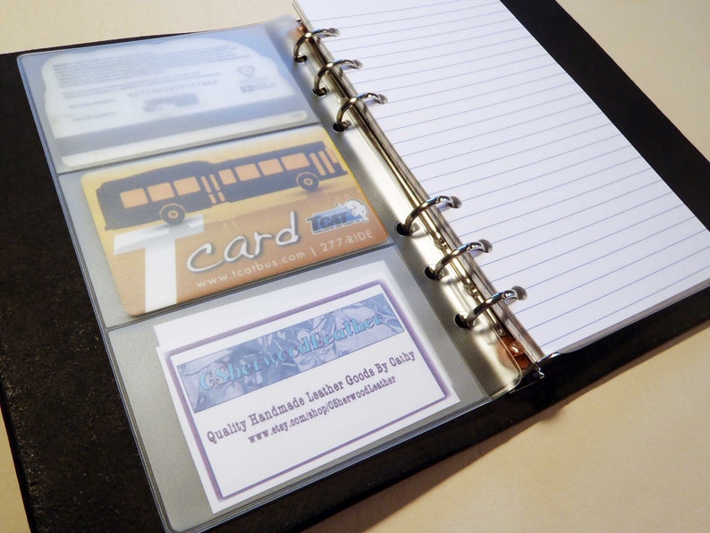 Inserts for 6 Ring A6 Personal Pocket Planner Notebook Binder Etsy Canada