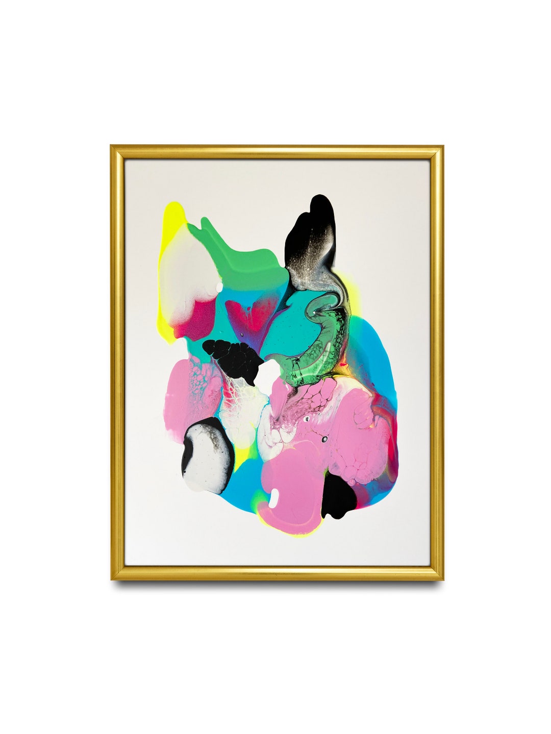 Instant Download, Printable Modern Art, Colorful Art Print, Pink Art