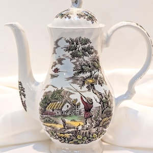 Myott Hunter Teapot - Etsy