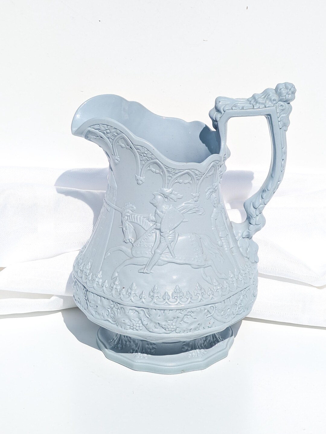 Antique Eglinton Tournament Jug by William Ridgway & Co. Circa