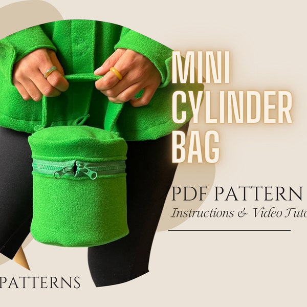 Cylinder Bag Etsy