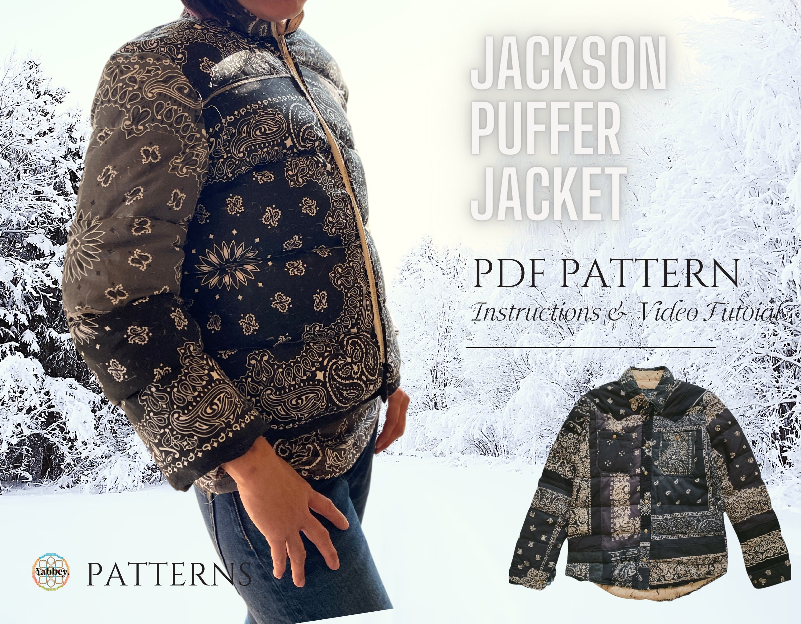 251 Varsity Jacket - PDF pattern - Folkwear