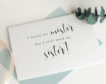 Set of 7 Will You Be My Bridesmaid Cards | Bridal Party Card To Ask Flowergirl | Bridesmaid Proposal