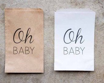 Baby Shower Favors - Oh Baby Bags, Baby Sprinkle Favors